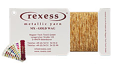 Metallic yarn GOLD WAG