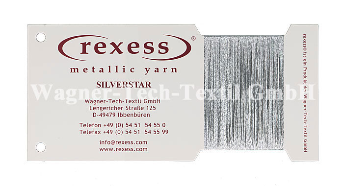 200 Denier Novelty Yarn 100% Polyester MX Type Metallic Yarn